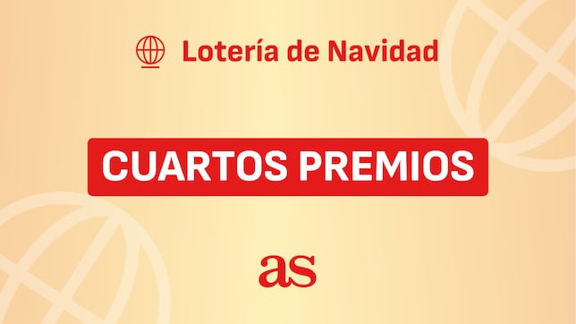 77768, primero de los cuartos premios del sorteo de la Lotería de Navidad 2024
