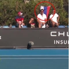 Lío en el Open de Australia por una bandera de Rusia