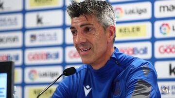 Imanol: "La mejoría llegará con más equilibrio"