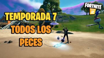 Todos los peces de Fortnite Temporada 7 y c&oacute;mo y d&oacute;nde pescarlos