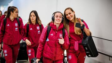 La selección española, rumbo a Sídney, donde disputará este domingo la final del Mundial de Australia y Nueva Zelanda.