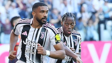 Bremer celebra su gol al Genoa.
