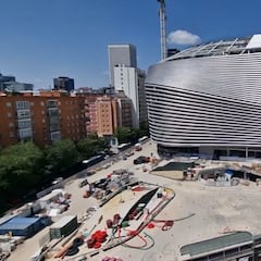 Es magia para el madridismo: ya se aprecia la espectacular nueva plaza del Bernabéu