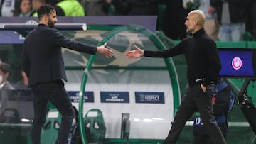 Manchester City y Manchester United se miden en el primer enfrentamiento de los directores técnicos dentro de la Premier League.