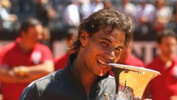 <b>DULCE. </b>Nadal muerde su Masters número 21: es el récord.