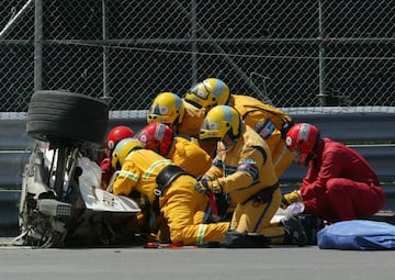 El polaco salió milagrosamente ileso tras sufrir un accidente en el GP de Canadá en 2007. Kubica perdió el control tras impactar con Trulli a unos 230 km/h. Su BMW se elevó ligeramente, chocó contra el muro y cruzó la pista dando varias vueltas de campana para terminar en la escapatoria volcado sobre el lado derecho. Únicamente se fracturó la pierna derecha. 