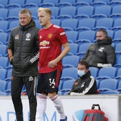 Van de Beek no arranca en el United