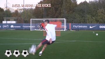 Di María free-kick vs Barça: PSG ace sees practice make perfect
