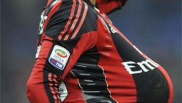 <b>Robinho</b> celebra el tanto anotado ante el Palermo.