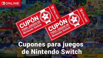 Cupones de Nintendo Switch