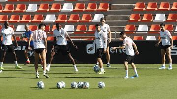 Entrenamiento del Valencia