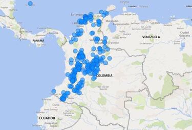 Mapa de casos y muertes por coronavirus por departamentos en Colombia: hoy, 3 de mayo
