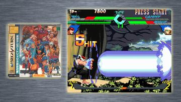 x men vs street fighter sega saturn