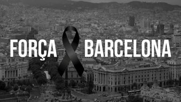 A través de las redes sociales, equipos y futbolistas se expresaron respecto al atentado en la ciudad condal.