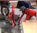 "Sentí vergüenza, pero lo tomé con humor": ¡su moto se fue al agua en Red Bull Los Andes!
