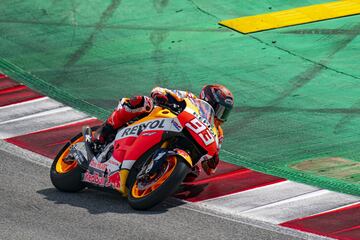 El piloto nacido en Cervera ha realizado un test privado  en el Circuit de Barcelona-Catalunya, es su primer entrenamiento tras la grave lesión que sufrió. La moto utilizada ha sido la RC213V-S, un modelo de Honda imilar a una auténtica MotoGP que entrega una potencia de 215 CV a 10.500 rpm y pesa 160 kilogramos.