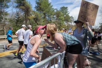 Maratón de besos en Boston