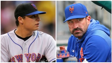 El abridor y el manager de la organización se vieron involucrados en un enfrentamiento verbal con un periodista tras la derrota ante los Cubs del domingo.