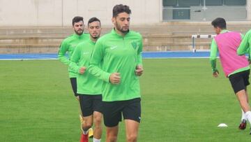 Entrenamiento de la UD Almería.
