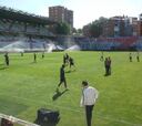 El Bayern entrenó en Vallecas