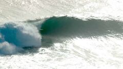 Así es la ola del campeonato de surf más austral del mundo