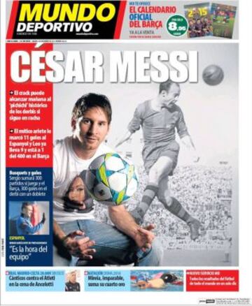 Portadas de la prensa deportiva