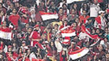 Se llenan los campos en Egipto.