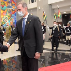 La toma de posesión de Luis Arce como presidente de Bolivia, con la presencia del Rey Felipe VI