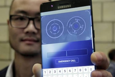 Así funciona el lector de iris del Samsung Galaxy Note 7