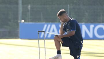 Entrenamiento Deportivo de La Coruña. Borja Jiménez