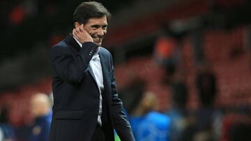 Marcelino: "A los puntos pienso que pudimos ganar"