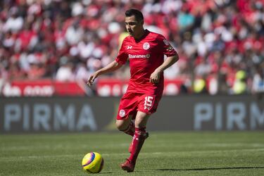 Antonio Ríos, parte de la media cancha del Toluca.