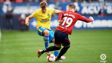 Osasuna 2-0 Las Palmas: resumen, resultado y goles del partido