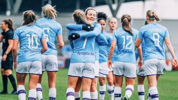 Jugadoras del Manchester City.