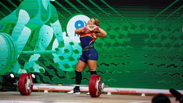 Lydia Valent&iacute;n, campeona del mundo.