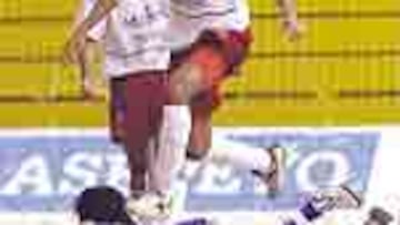 El Miró desarboló al Marfil.