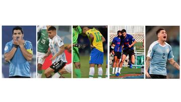 Suárez, Correa, Lodi, Felipe y Giménez.