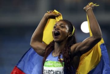 Caterine Ibargüen logra medalla de oro en Salto Triple