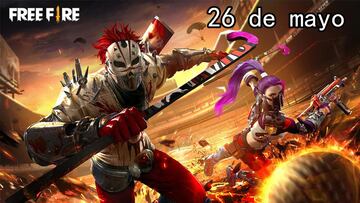 Códigos Free Fire de hoy 26 de mayo de 2021; todas las recompensas gratis