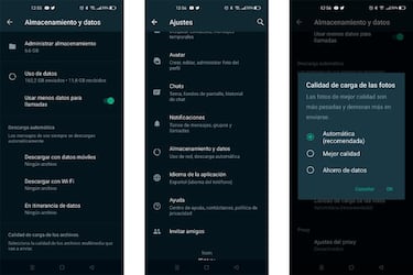 Cómo hacer que las fotos y vídeos de WhatsApp no llenen la memoria del móvil