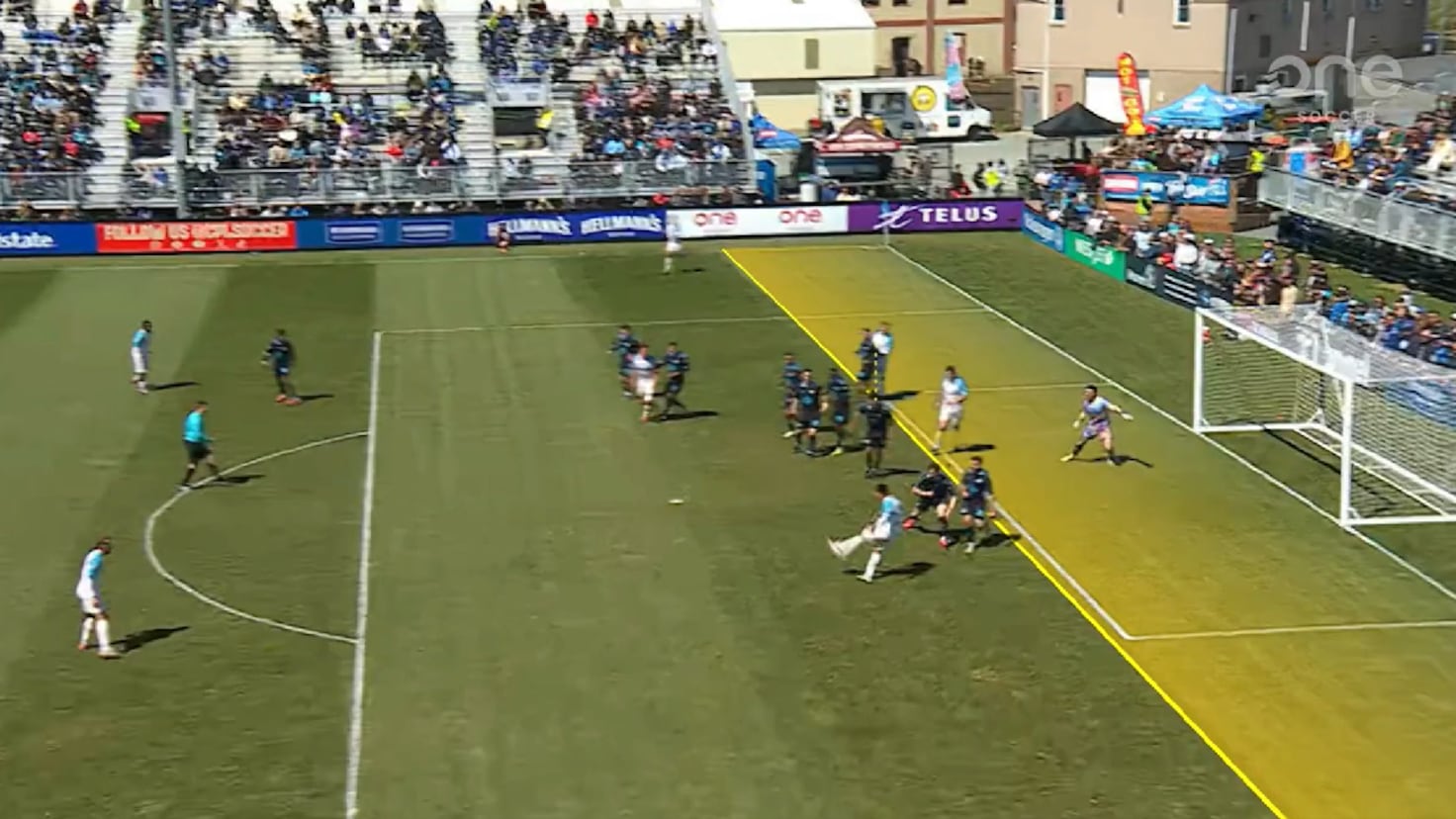 Gol validado con nueva regla de fuera de juego