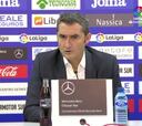 Valverde sobre Dembelé: "Le he dejado fuera por precaución"