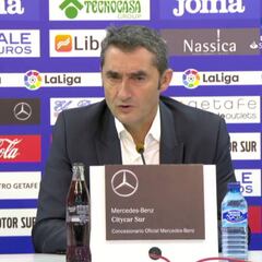 Valverde sobre Dembelé: "Le he dejado fuera por precaución"