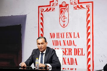 02-07 Presentacion de la campaña de abonos para la temporada 24-25 del Granada CF. En la imagen el director general Alfredo García Amado