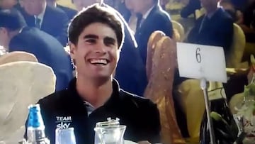 Landa sorprende en la gala UCI con el grito: "¡Free Landa!"