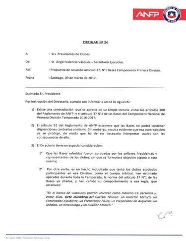 Colo Colo arriesga resta de 7 puntos tras intervención de ANFP