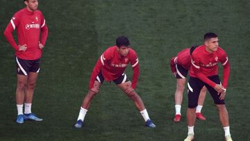 Djuka vuelve a entrenar después de 8.200 kilómetros en tres días