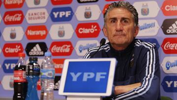 Edgardo Bauza, técnico de la Selección Argentina