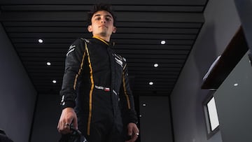 Nico Pino, en el test de Mallorca con DS.