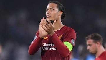 Klopp has no concerns over Van Dijk after Napoli error